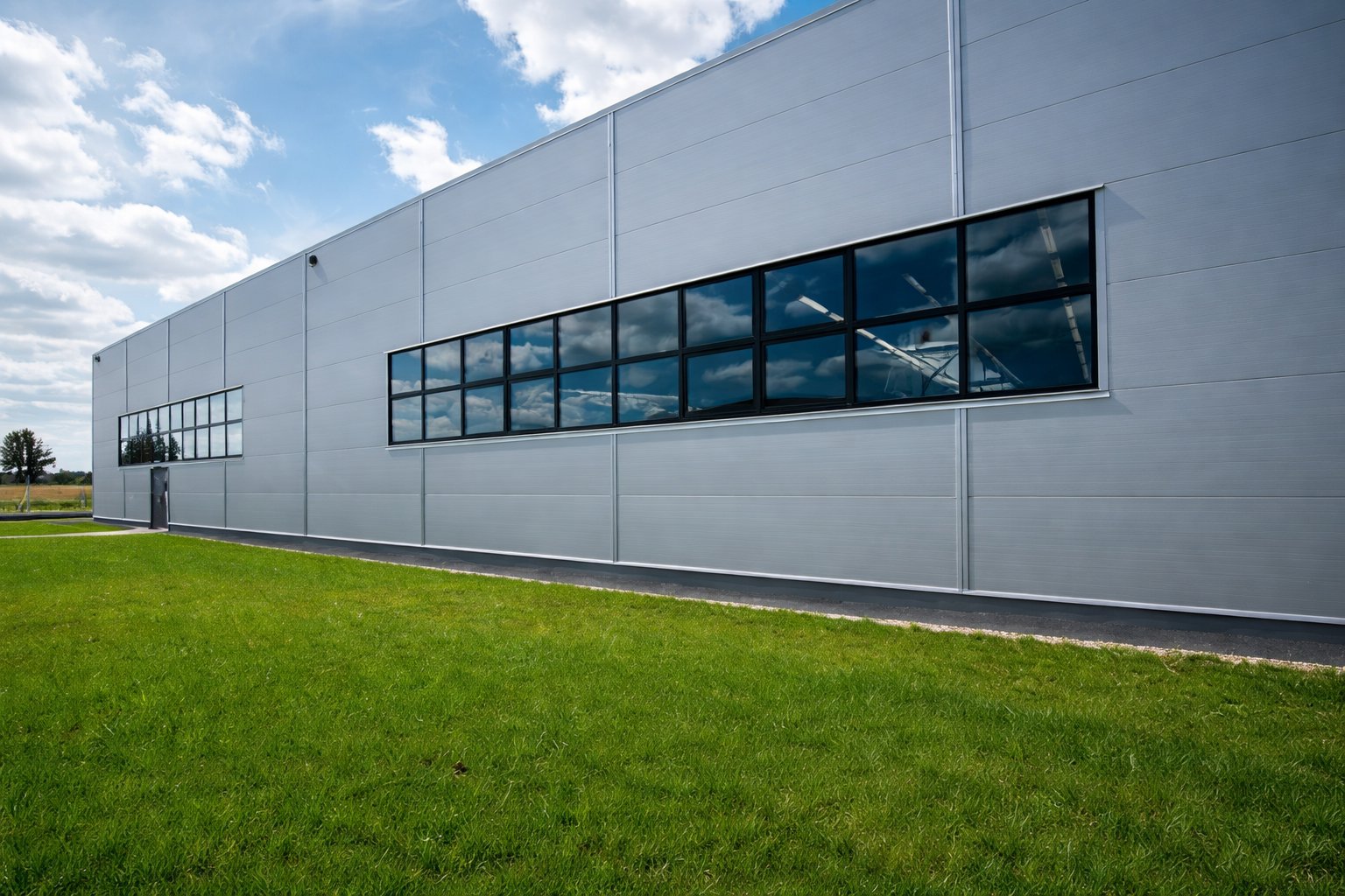 Монтаж сэндвич-панелей на объекте